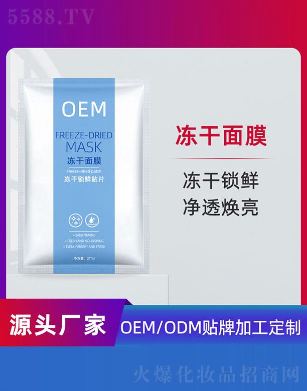 冻干面膜冻干锁鲜贴片OEM 27ml