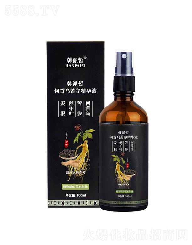 广东德薇   韩派皙何首乌苦参精华液  滋养发根   100ml