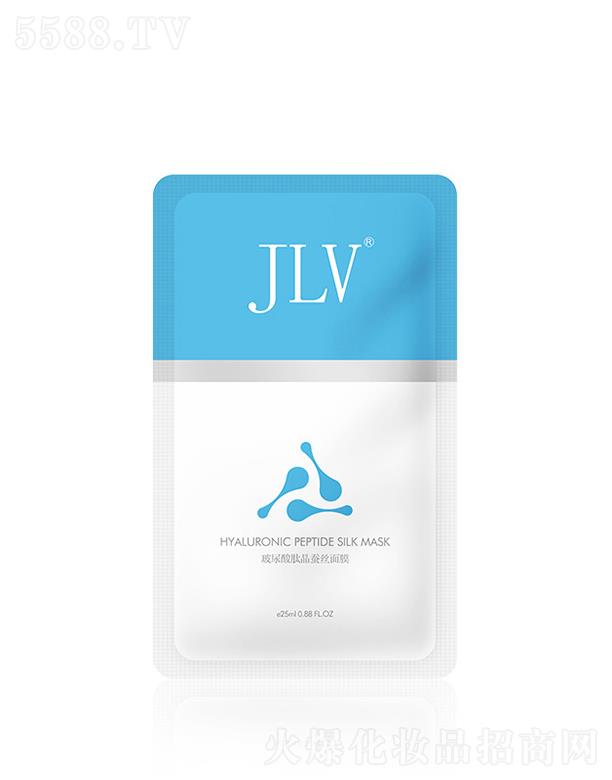 JLV玻尿酸肽晶蚕丝面膜 改善粗糙干燥的皮肤