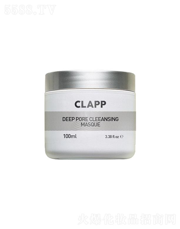 CLAPP清洁泥膜贴牌100ml 补水保湿收细毛孔去黑头粉刺泥膜