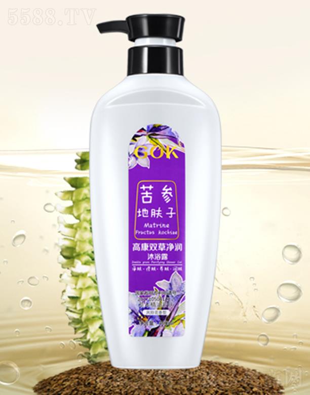 高康双草净润沐浴露 400ml 肌肤达到净肤修肤养肤