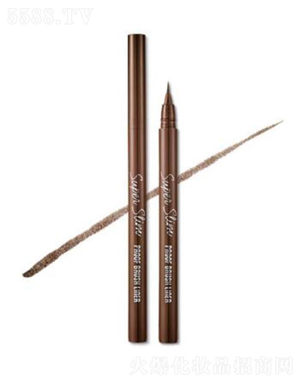 伊蒂之屋细柔防水眼线液笔 #2摩卡棕 0.6g 防水纤细眼线笔