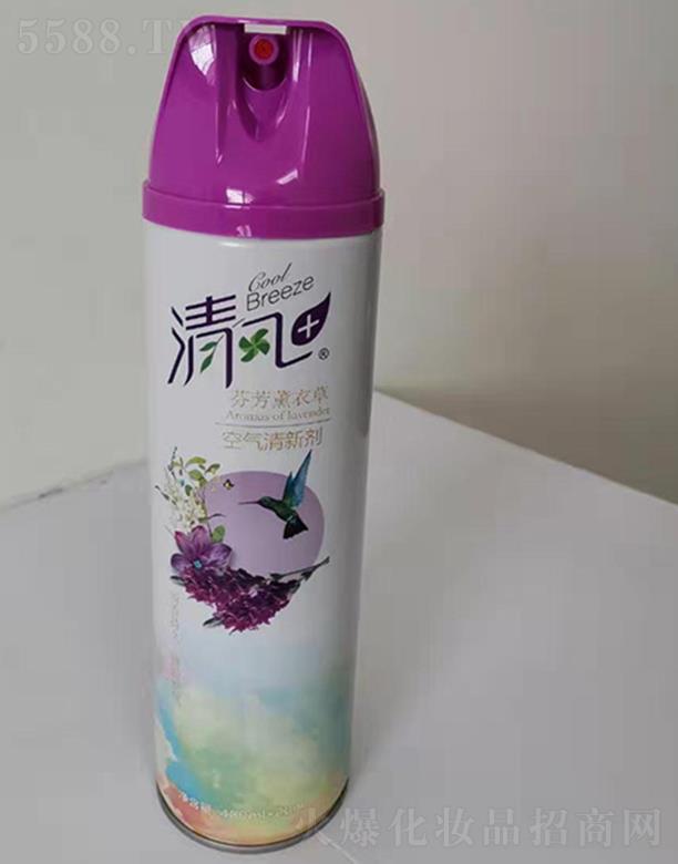 笑脸日化 清风空气清新剂 芬芳薰衣草 360ml