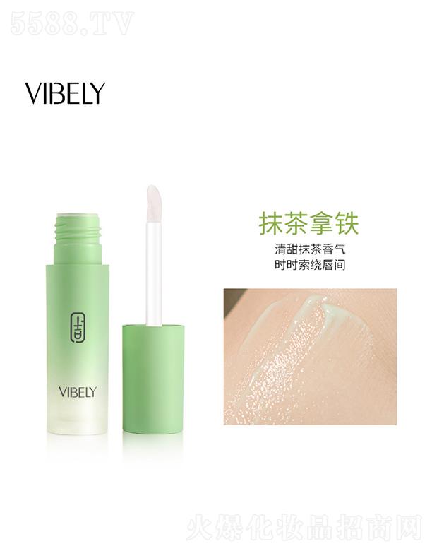 VIBELY保湿无色唇乳 抹茶拿铁