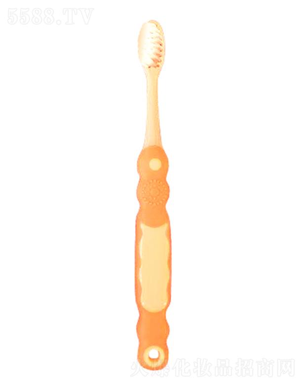亲护儿童护齿牙刷（单支） 柔软橡胶刷头及毛尖，保护软弱牙齿