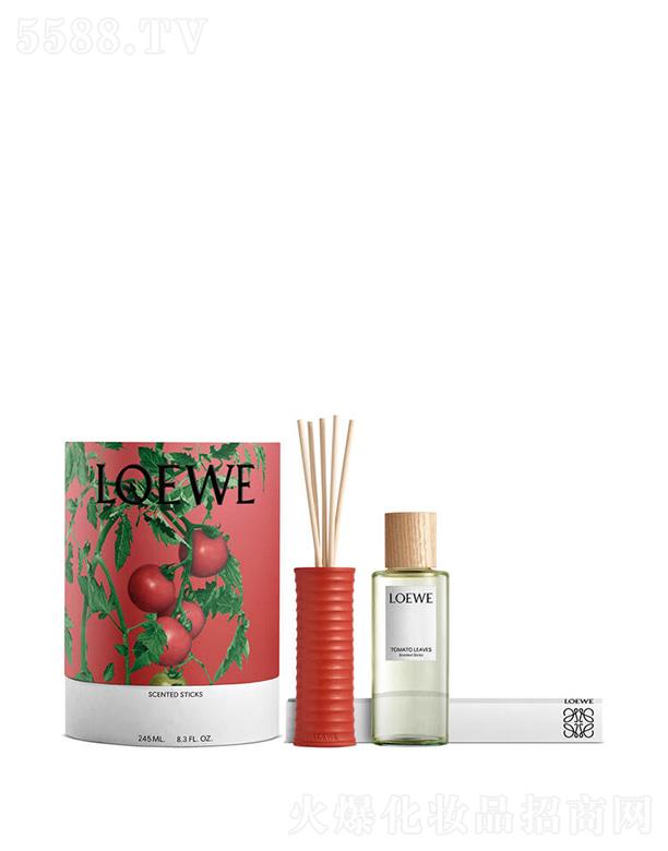 罗意威番茄叶室内香薰 陶瓷花瓶和带有番茄叶精华的熏香木棍
