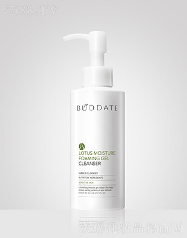 BUDDATE水莲平衡保湿洁面啫喱 150ML感受肌肤的澄净细滑