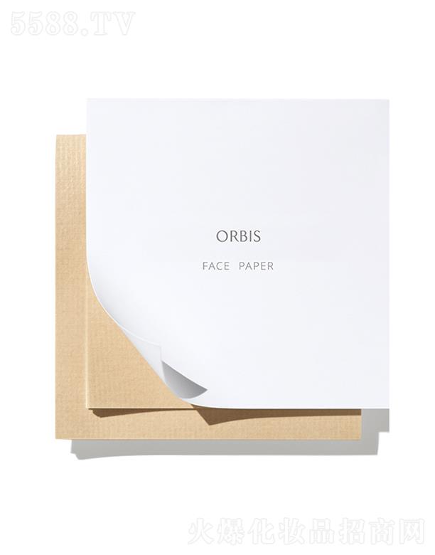 ORBIS奥蜜思京箔吸油面纸(金箔打纸制法)5本 150张轻柔拂去油脂