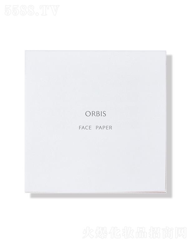ORBIS奥蜜思京箔吸油面纸(金箔打纸制法)1本 30张补救完美妆容