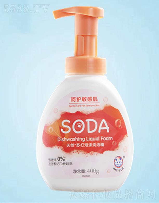 soda苏打泡沫洗洁精 400g