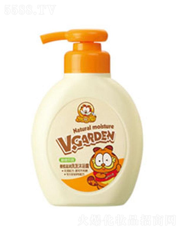加菲猫儿童香橙舒爽洗发沐浴露 210ml/310ml温和清洁头发及全身皮肤