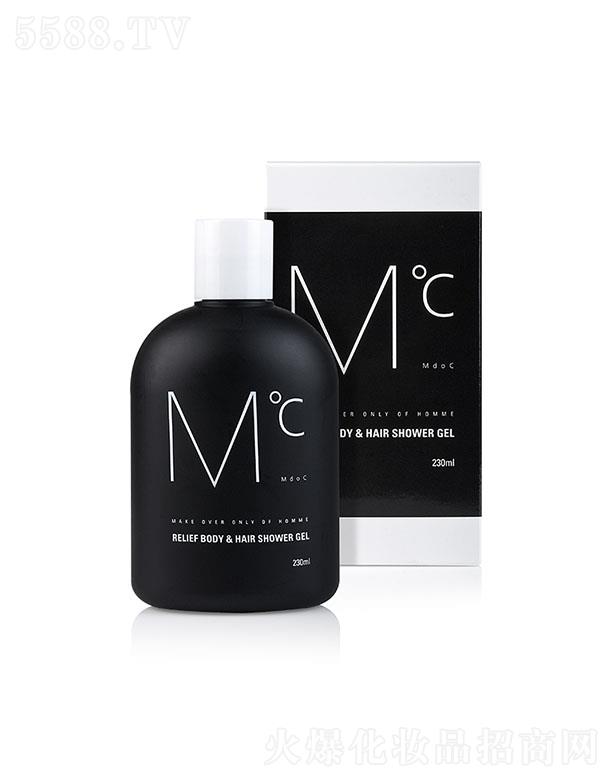 MdoC（M℃）蒙度士 男士多用沐浴液（身体头发二合一） 身体清洁