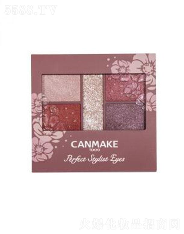 CANMAKE魅色星璨眼影（新包装）14 古典深红 带复古感的砖红色调