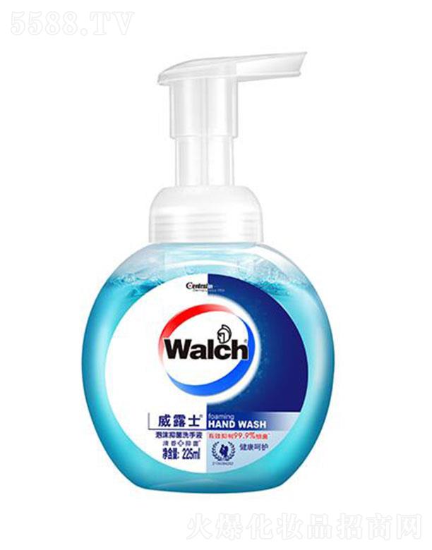 威露士泡沫洗手液 健康呵护 225ml用量只是普通洗手液的一半