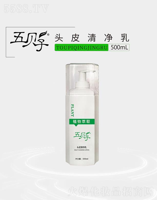 五贝子头皮清净乳 500ml头皮清洁到位