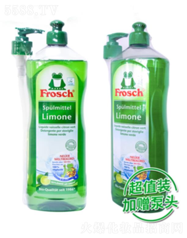 Frosch福纳丝 柠檬浓缩餐具洗洁液 1000ml自然降解绿色环保