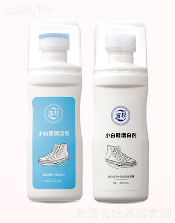 蓝杉小白鞋清洁增白剂 100mL