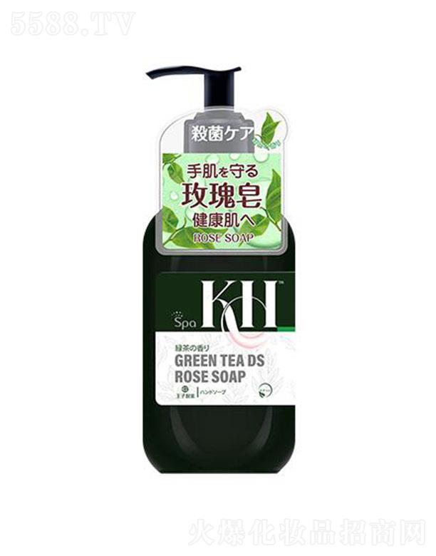 王子玫瑰皂KHO绿茶洗手液 350ml氨基酸表活护肤般呵护娇嫩双手