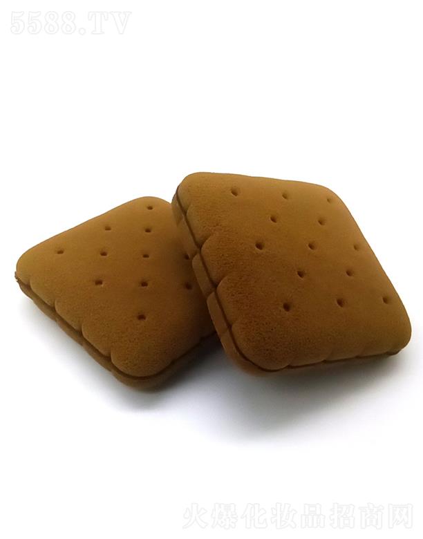 捷斯芬3D粉扑--方形饼干