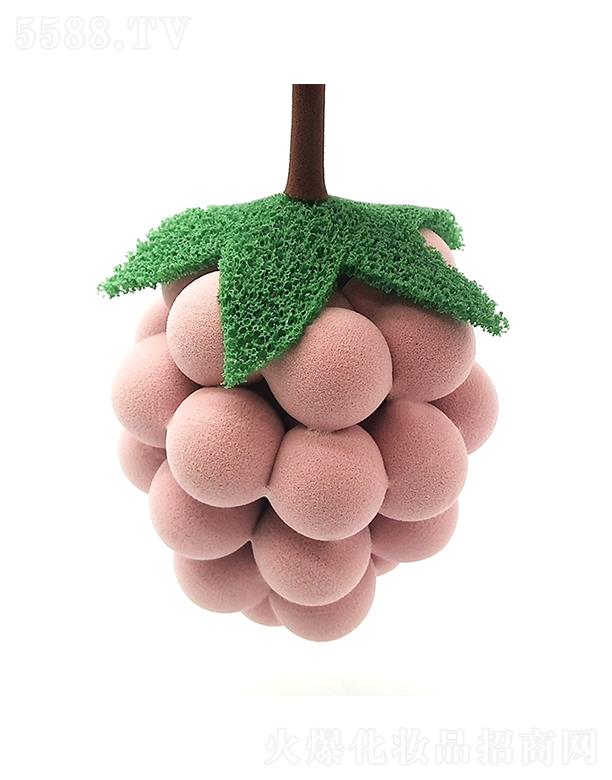 捷斯芬3D粉扑--水果--葡萄