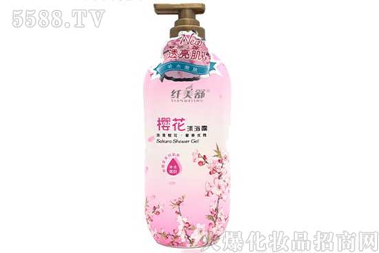纤美舒樱花沐浴露 纤美舒樱花沐浴露
