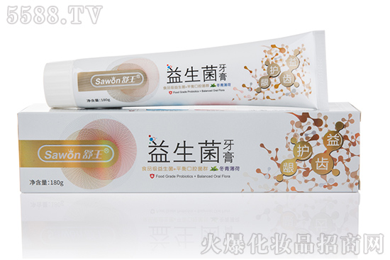 舒王益生菌牙膏（冬青薄荷）