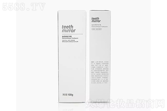 TEETH MIRROR钻石修护牙膏