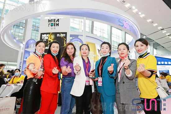 尚你美第56届广州美博会火爆全场 尚你美第56届广州美博会火爆全场