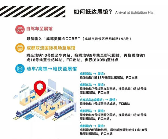 如何抵达展馆 如何抵达展馆