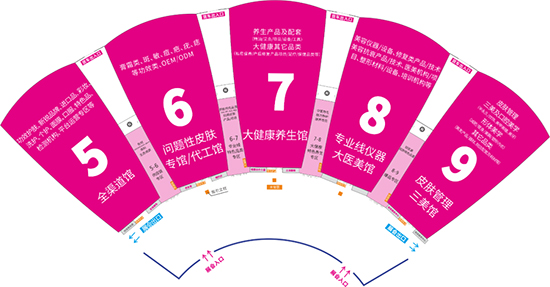5大展馆+4大专区 5大展馆+4大专区