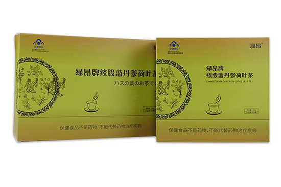 绿昂牌绞股蓝丹参荷叶茶