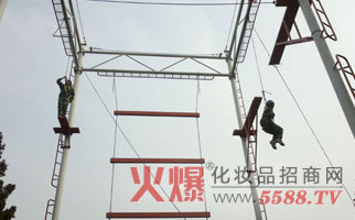 火爆网络拓展训练之之高空断桥